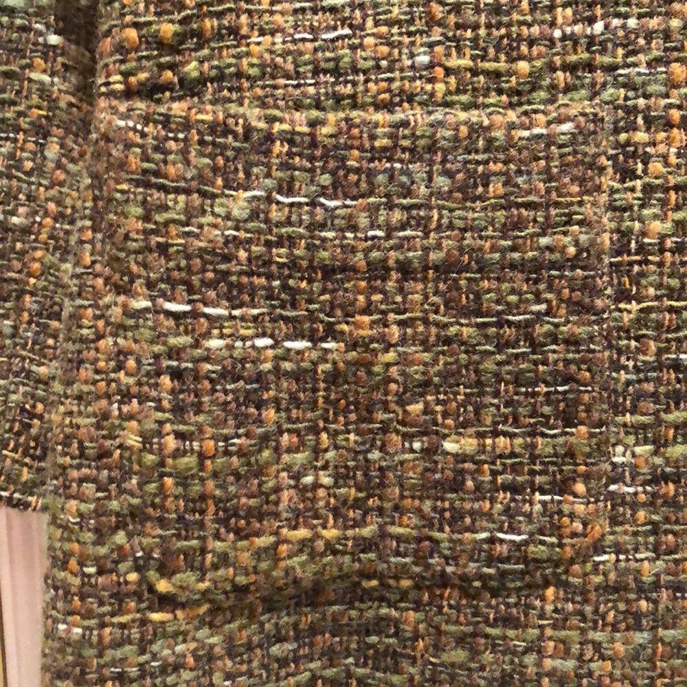 Barbara Lesser Fibers Tweed Jacket Size M - Picture 4 of 8